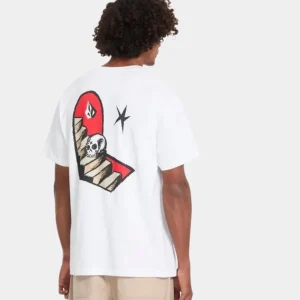 Camiseta VOLCOM FA SETH CONBOY LSE - White