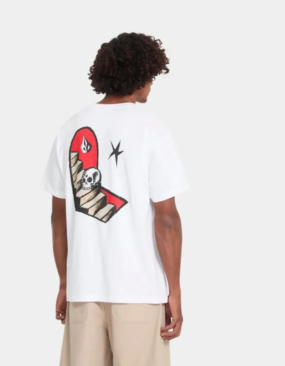 Camiseta VOLCOM FA SETH CONBOY LSE - White