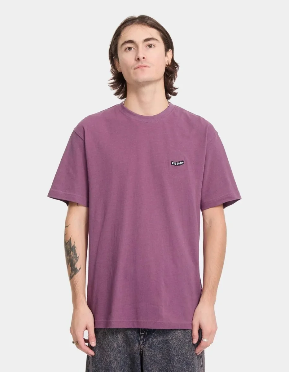 Camiseta VOLCOM PISTOL STONE SST- Orchid - Imagen 2