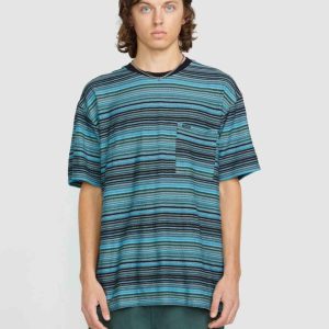 Camiseta VOLCOM SLIDE STONE - Dark Black Heather