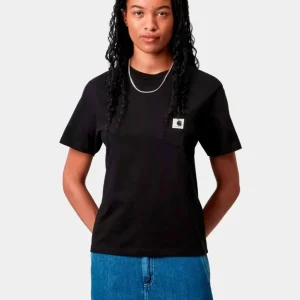 Camiseta CARHARTT WIP W' POCKET - Black