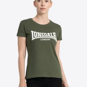 Camiseta W´ Lonsdale CARTMEL - Olive/White