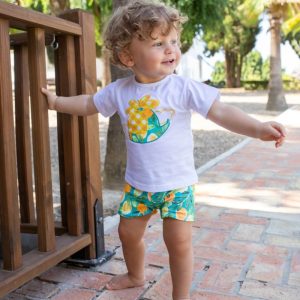 Conjunto Camiseta y Boxer Lycra Colección LA CALETA
