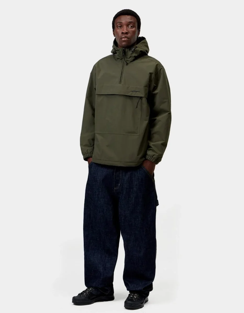 Canguro CARHARTT WIP WINDBREAKER - Cypress / Black - Imagen 4