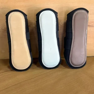 Canillera Neopreno con Cuero – 24 cm Doble Velcro