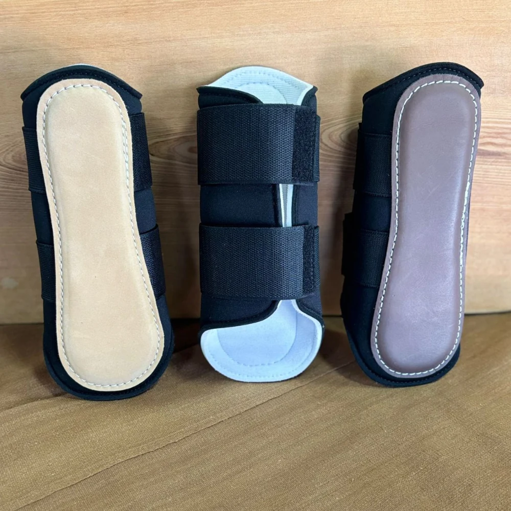 Canillera Neopreno con Cuero – 24 cm Doble Velcro - Imagen 3