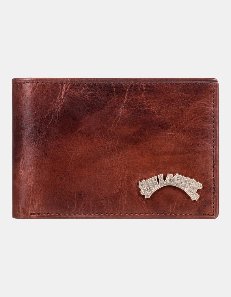 Cartera BILLABONG ARCH LEATHER - Chocolate - Imagen 2
