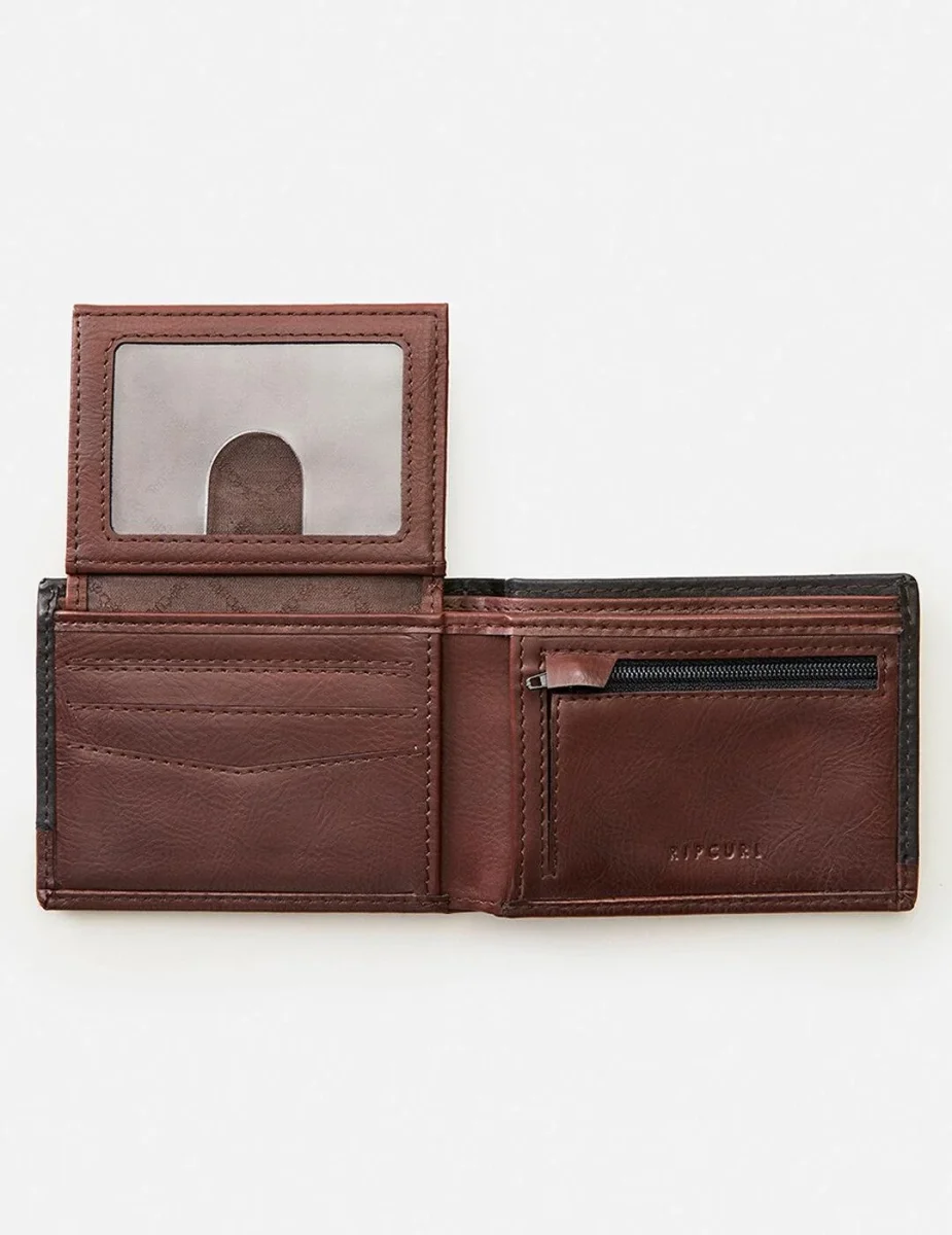 Cartera RIDGE PU ALL DAY - Black/Tan - Imagen 5