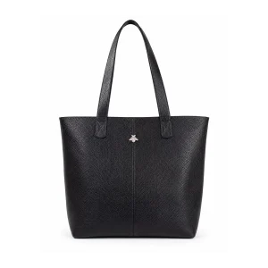 Bolso de Cuero Negro