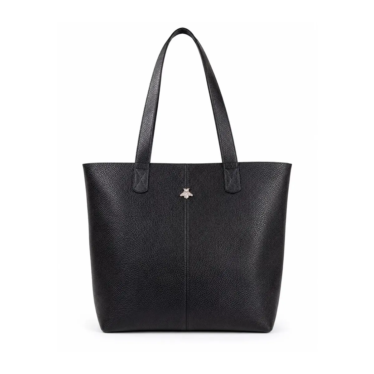 Bolso de Cuero Negro - Imagen 2