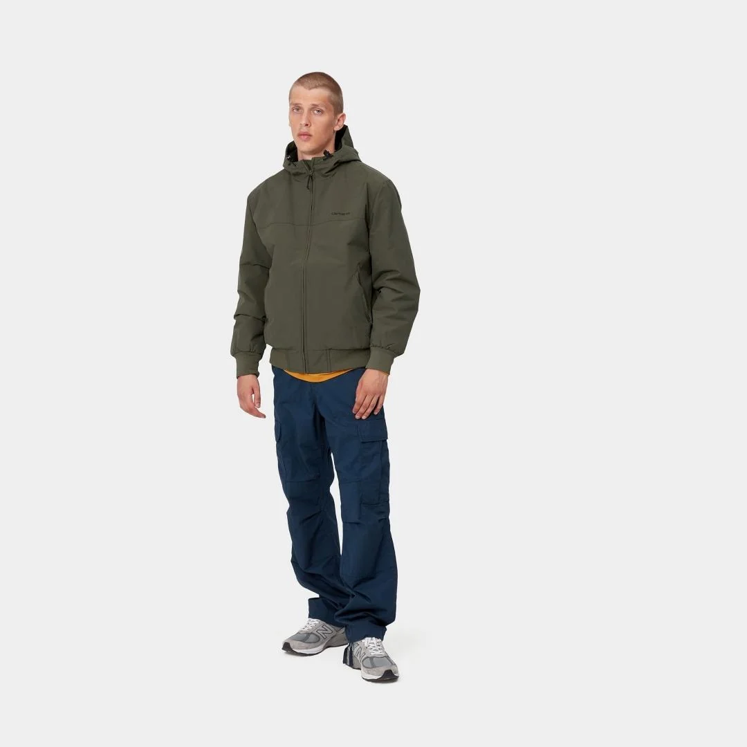 Cazadora CARHARTT WIP HOODED SAIL - Cypress / Black - Imagen 5