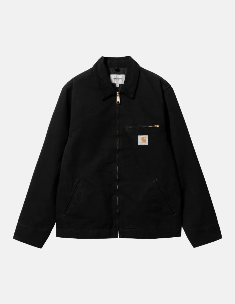 Cazadora CARHARTT WIP DETROIT - Black / Black - Imagen 2
