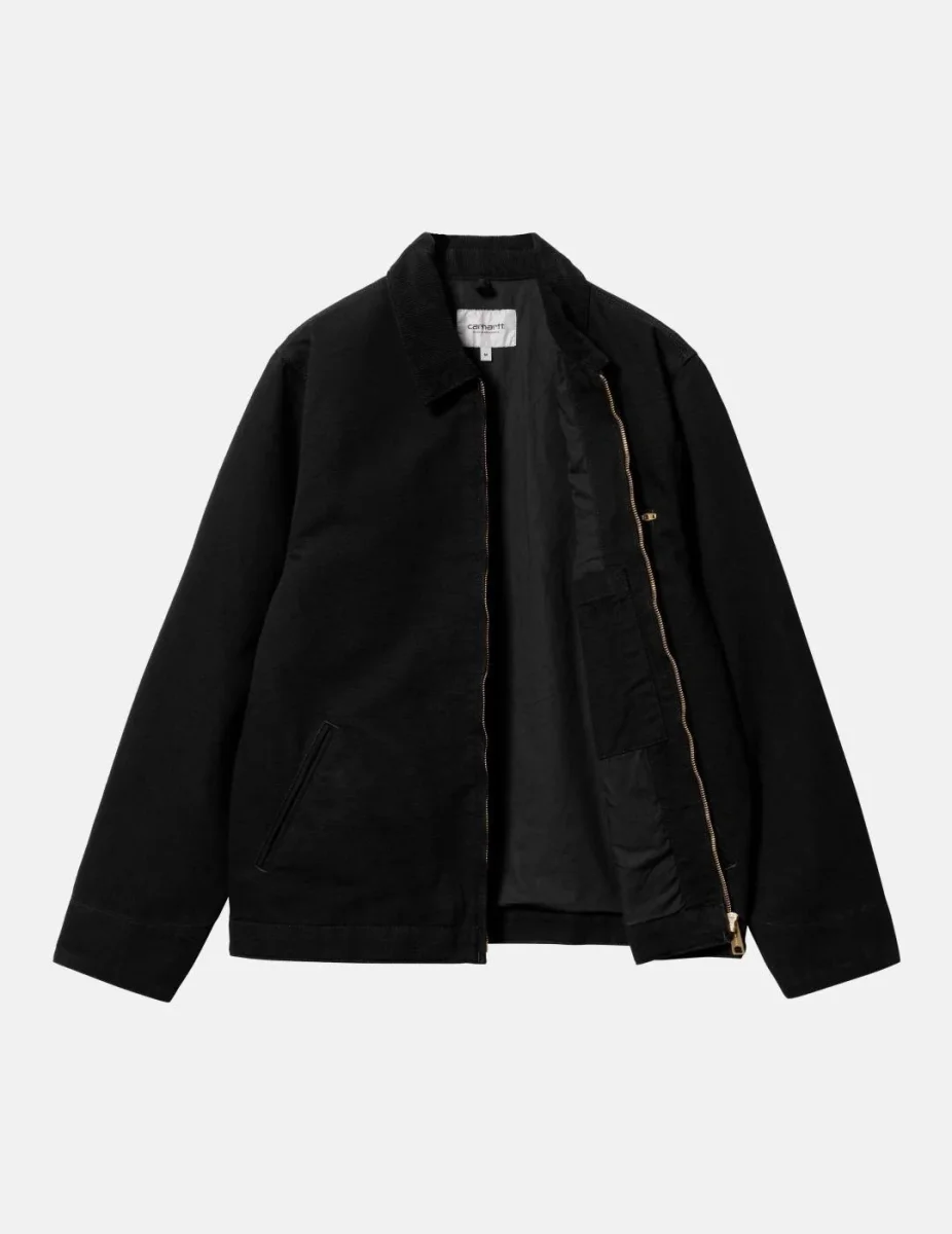 Cazadora CARHARTT WIP DETROIT - Black / Black - Imagen 3