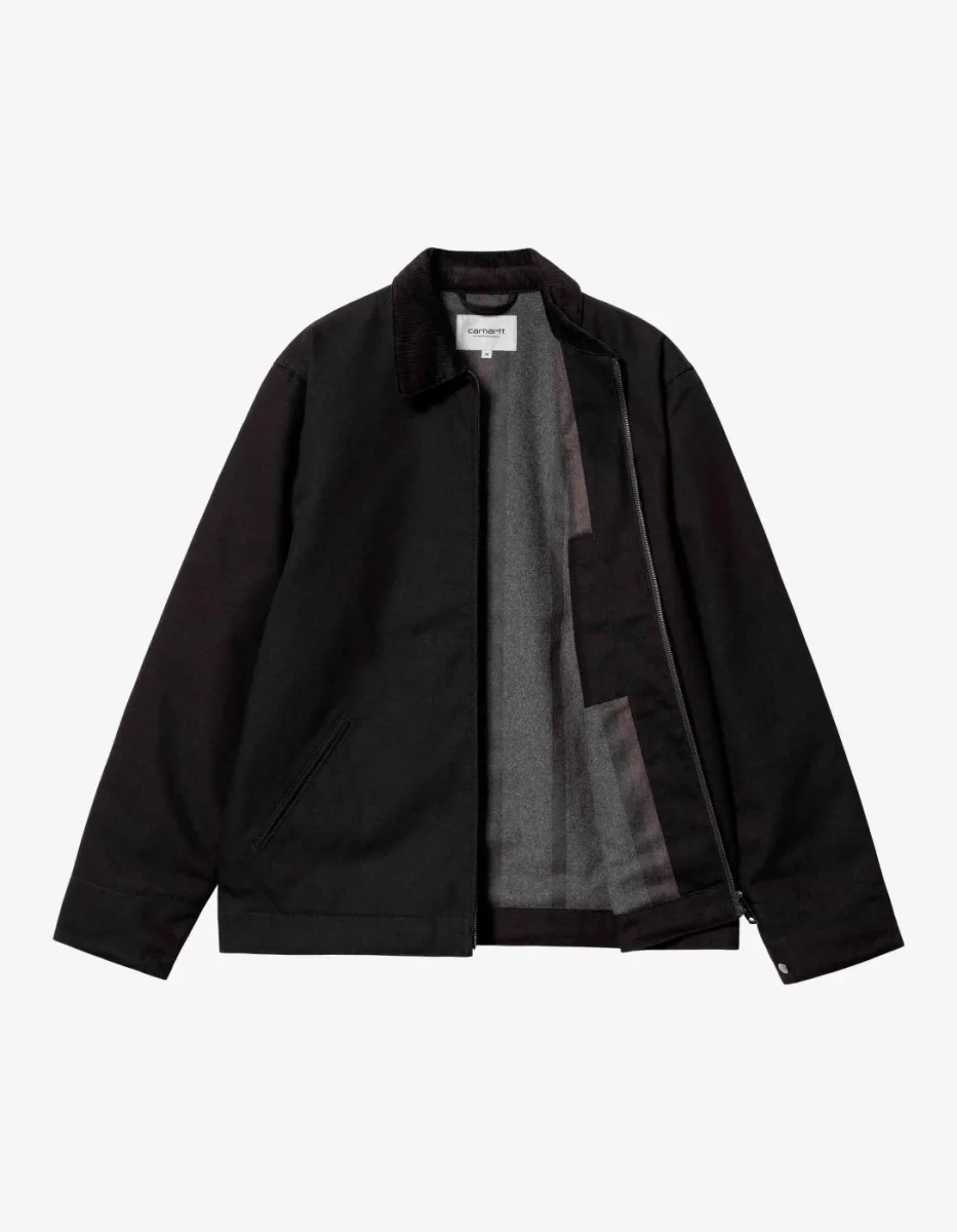 Cazadora CARHARTT WIP DETROIT - Black / Black - Imagen 7