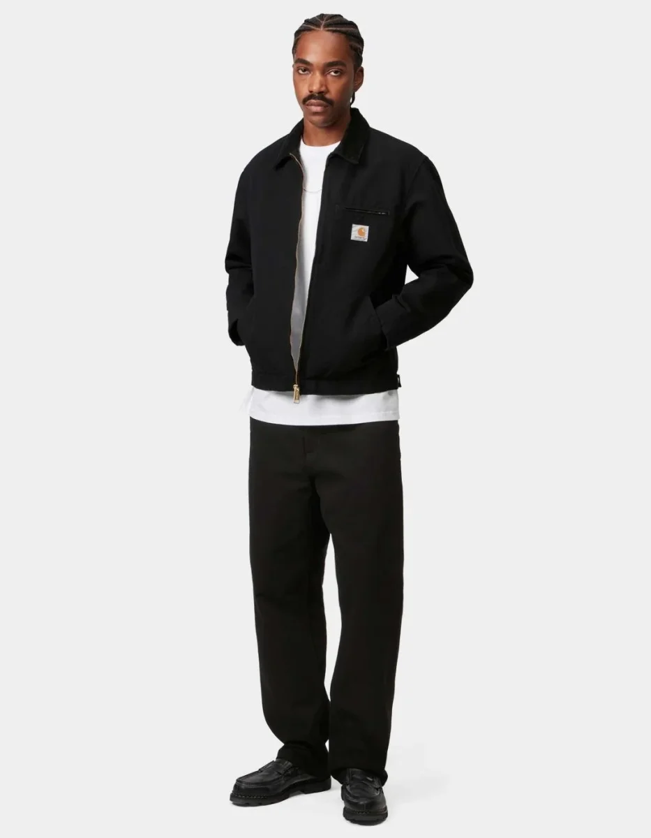 Cazadora CARHARTT WIP DETROIT - Black / Black - Imagen 5