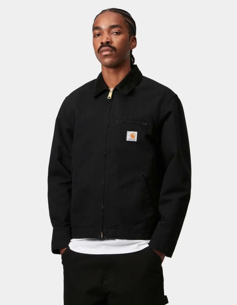 Cazadora CARHARTT WIP DETROIT - Black / Black - Imagen 8