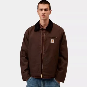 Cazadora CARHARTT WIP DETROIT - Tobacco / Black