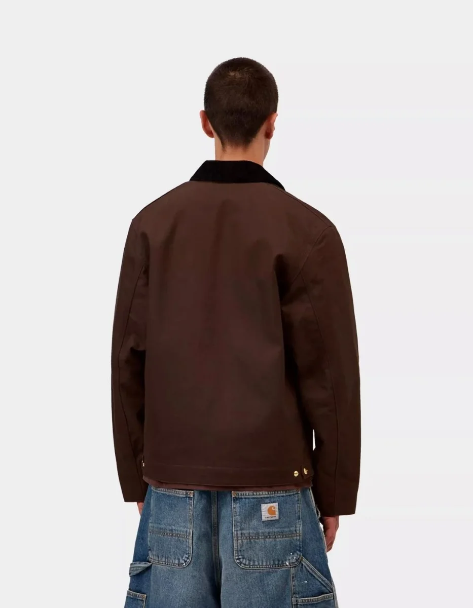 Cazadora CARHARTT WIP DETROIT - Tobacco / Black - Imagen 3
