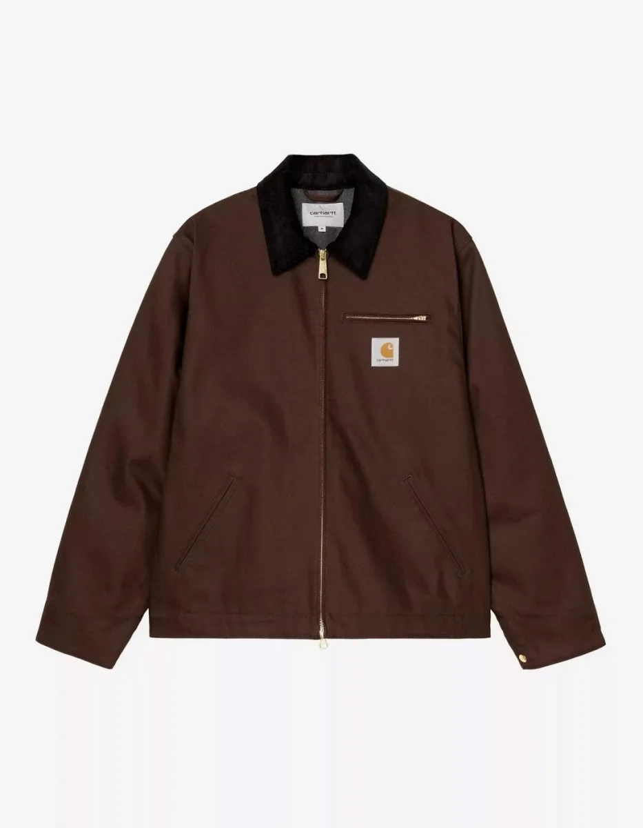Cazadora CARHARTT WIP DETROIT - Tobacco / Black - Imagen 7