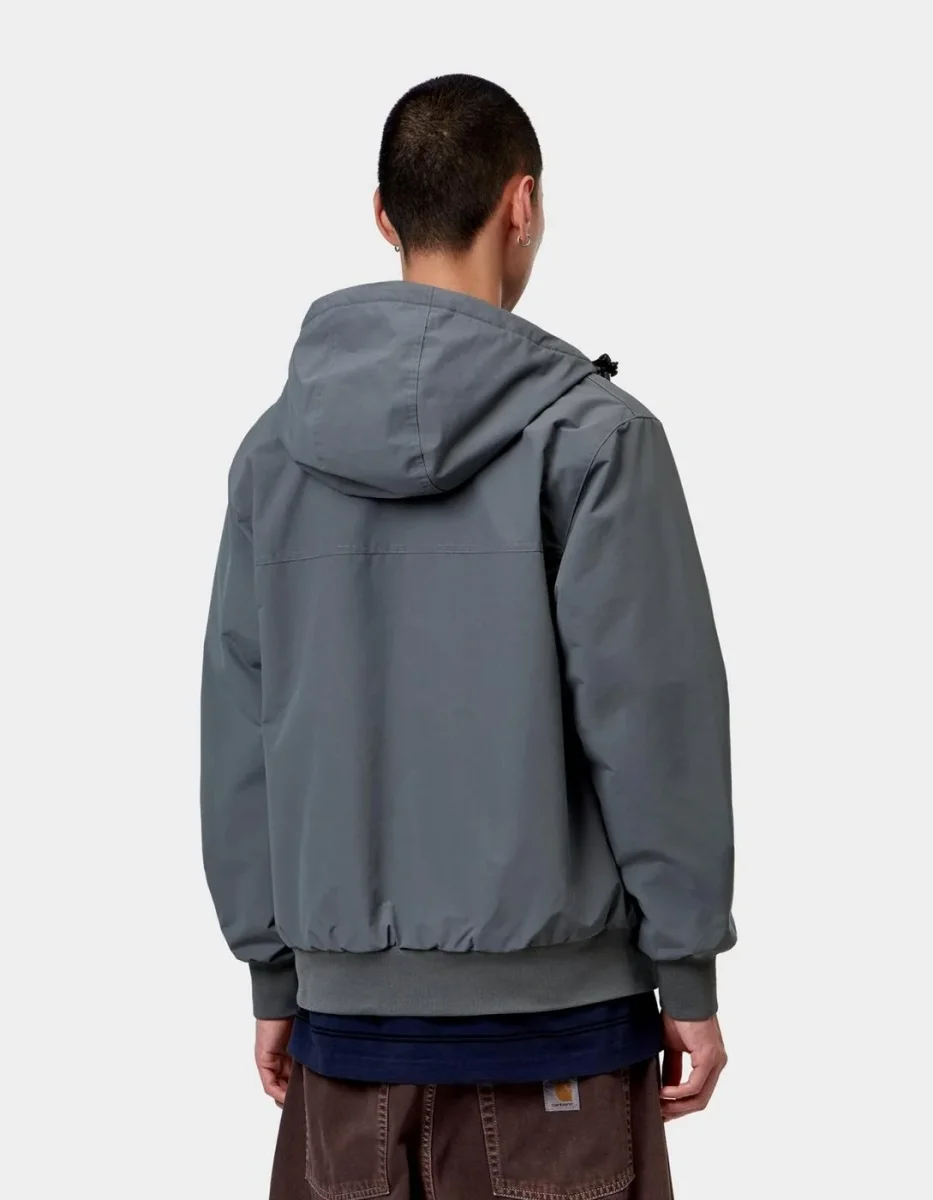 Cazadora CARHARTT WIP HOODED SAIL - Styx / White - Imagen 3