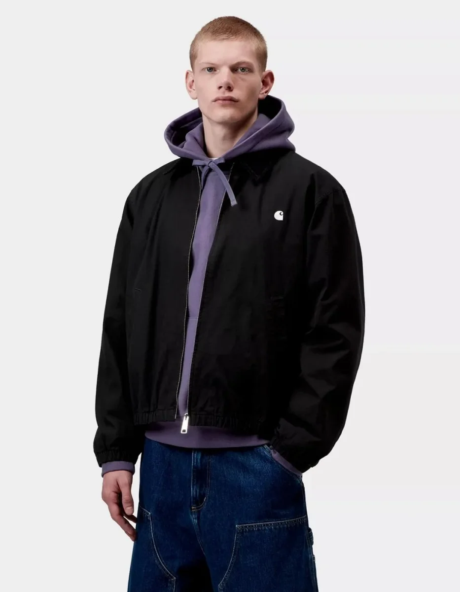 Cazadora CARHARTT WIP MADISON RIPSTOP - Black / Wax - Imagen 2
