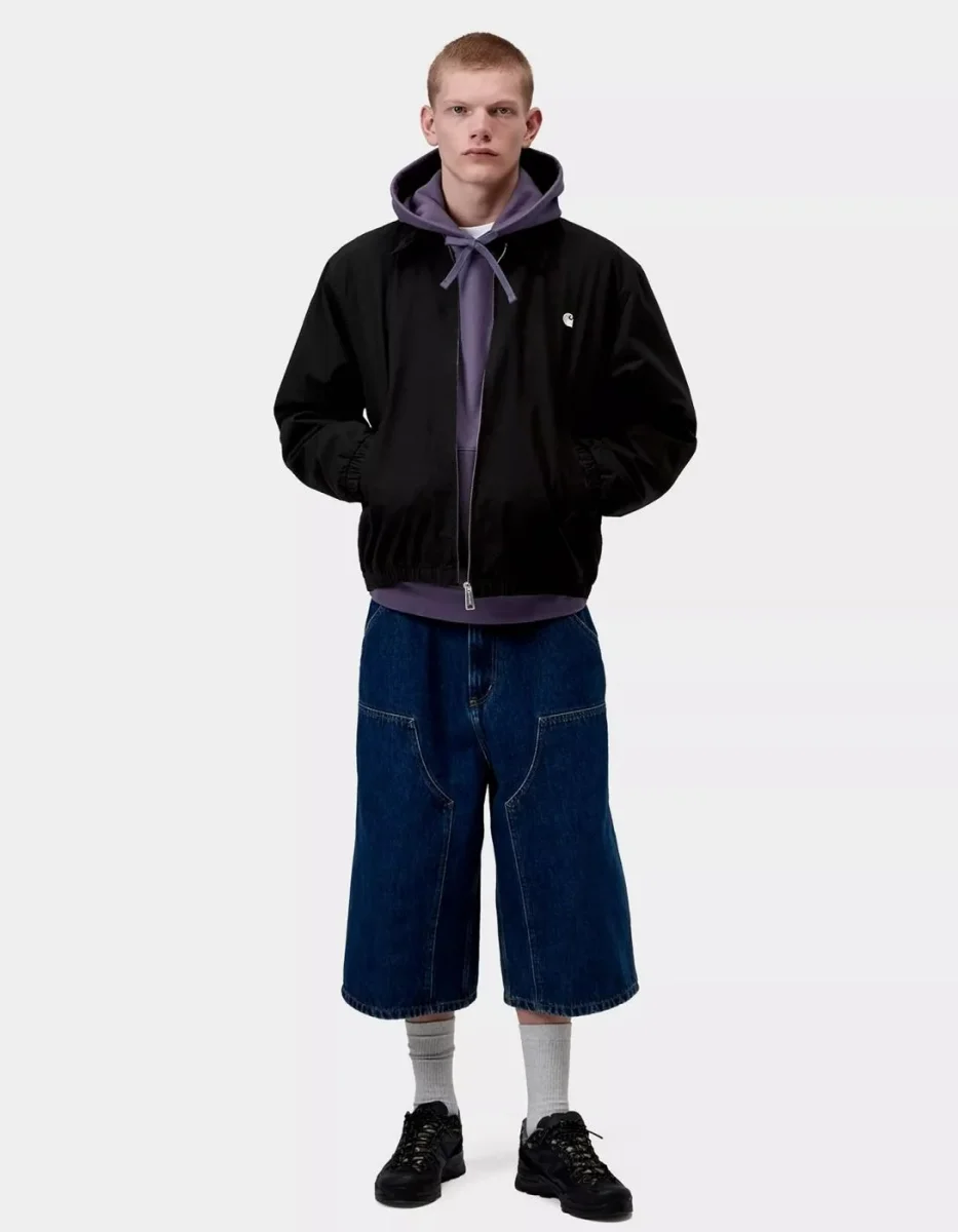 Cazadora CARHARTT WIP MADISON RIPSTOP - Black / Wax - Imagen 4