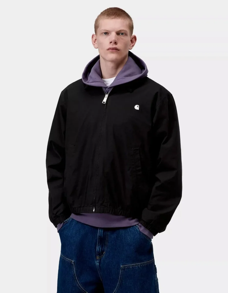 Cazadora CARHARTT WIP MADISON RIPSTOP - Black / Wax - Imagen 5