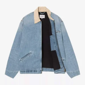 Cazadora CARHARTT WIP OG DETROIT - Blue / Dusty H Brown