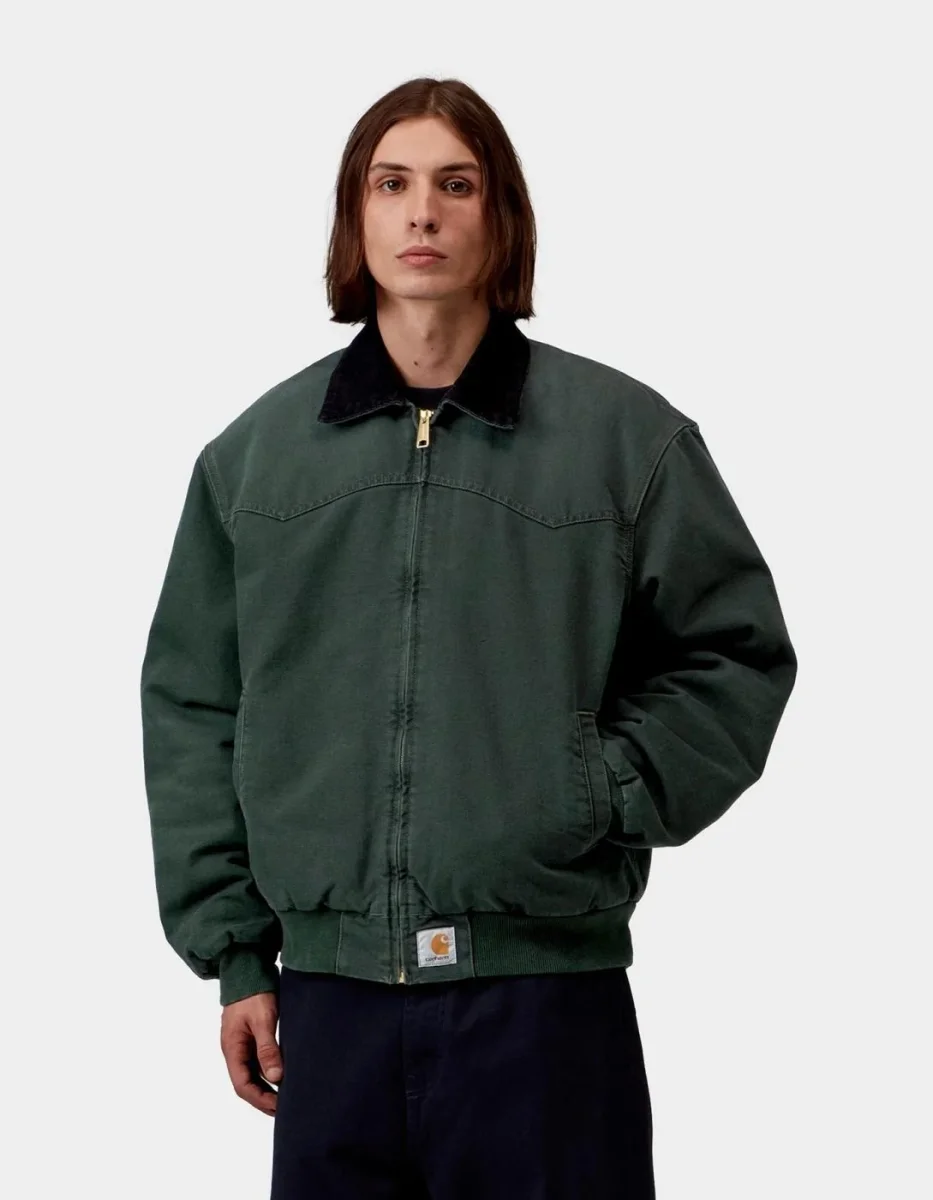 Cazadora CARHARTT WIP OG SANTA FE - Raven / Black - Imagen 5