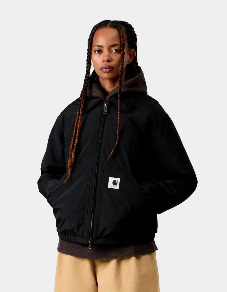 Cazadora CARHARTT WIP W' STANWOOD - Black - Imagen 2