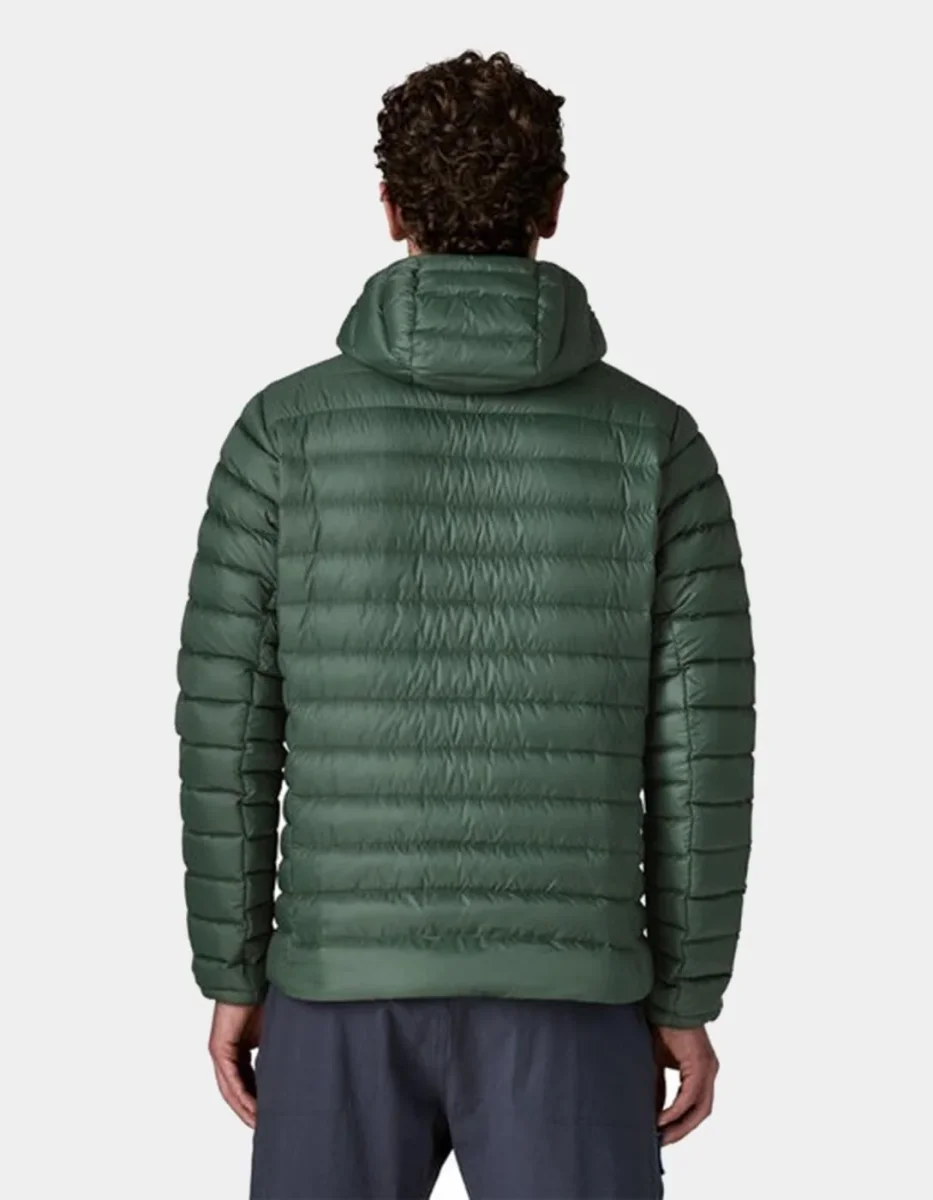 Cazadora DOWN SWEATER HOODY - Treeline Green - Imagen 3