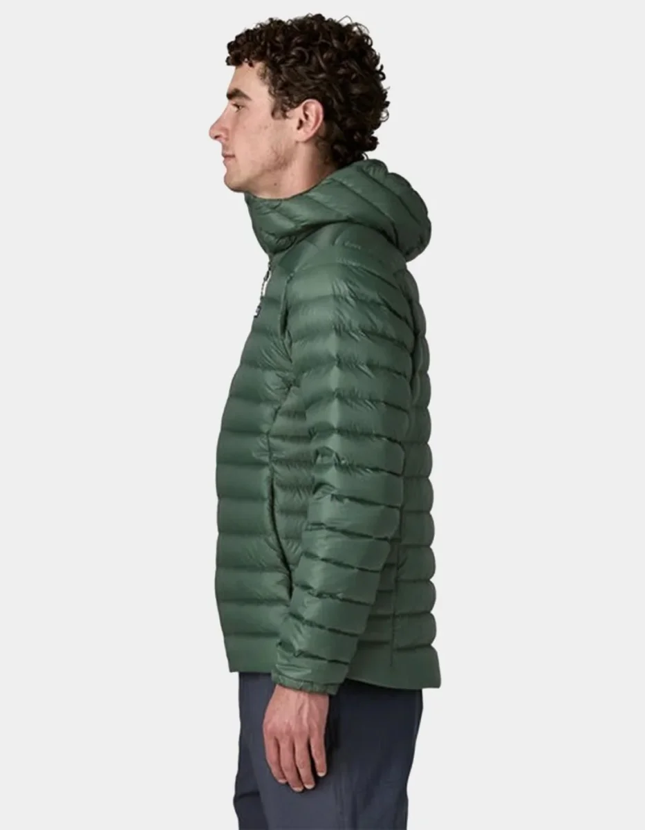 Cazadora DOWN SWEATER HOODY - Treeline Green - Imagen 4