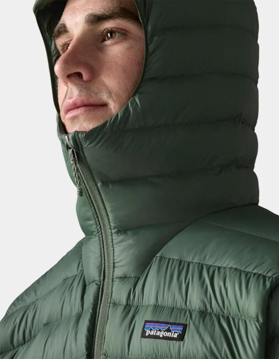 Cazadora DOWN SWEATER HOODY - Treeline Green - Imagen 5