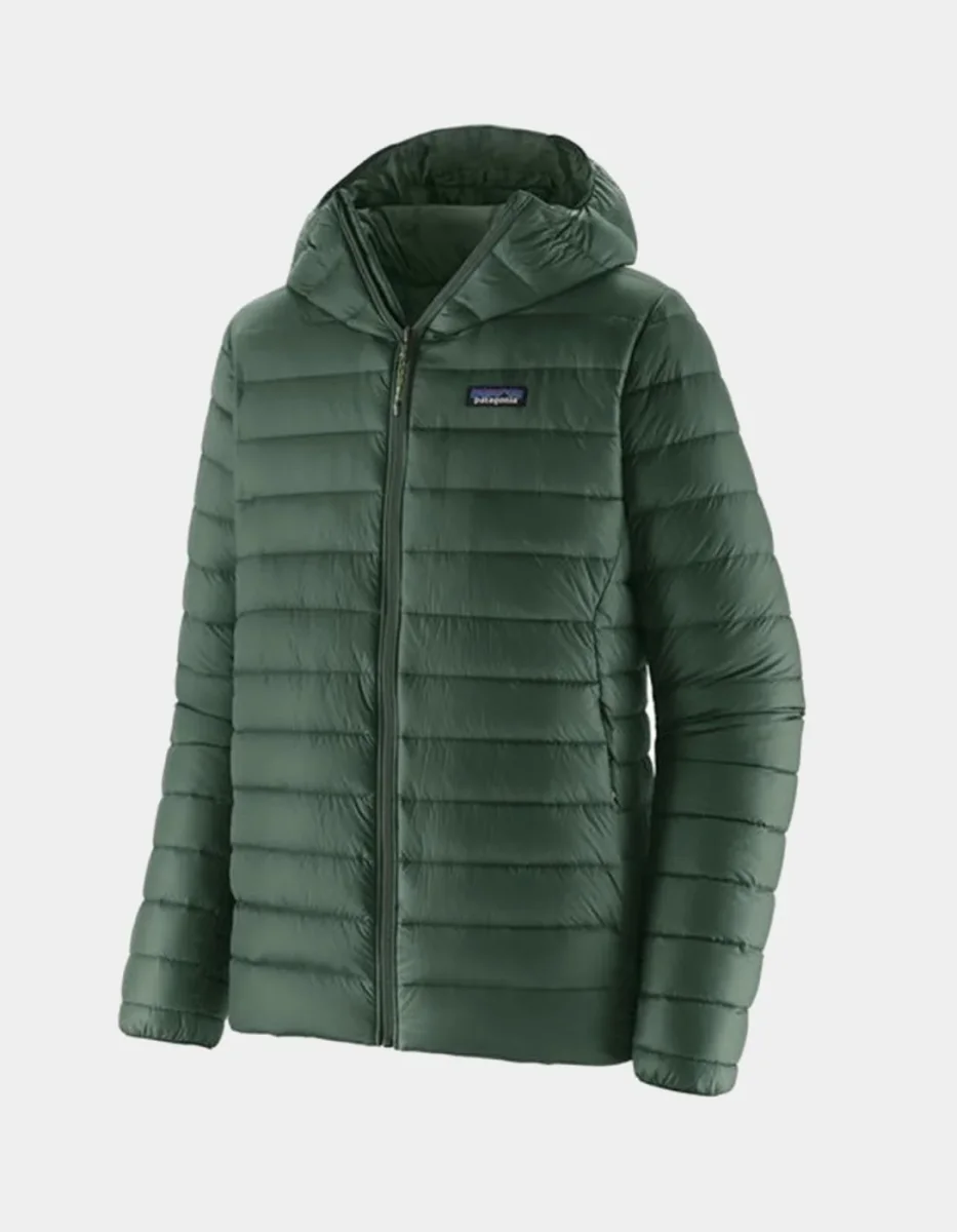 Cazadora DOWN SWEATER HOODY - Treeline Green - Imagen 7
