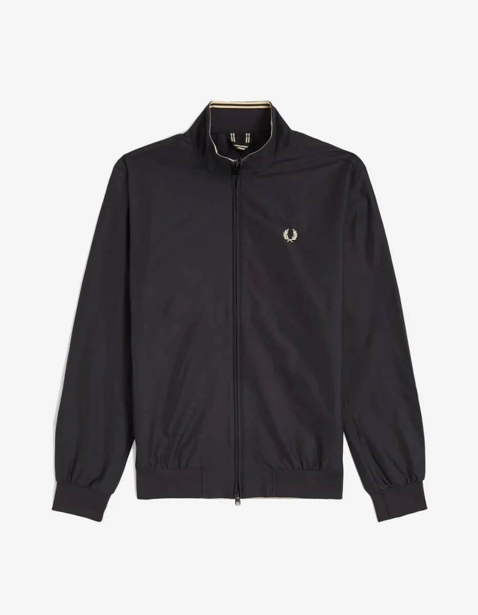 Cazadora FRED PERRY J2660 - Black/Gold - Imagen 8