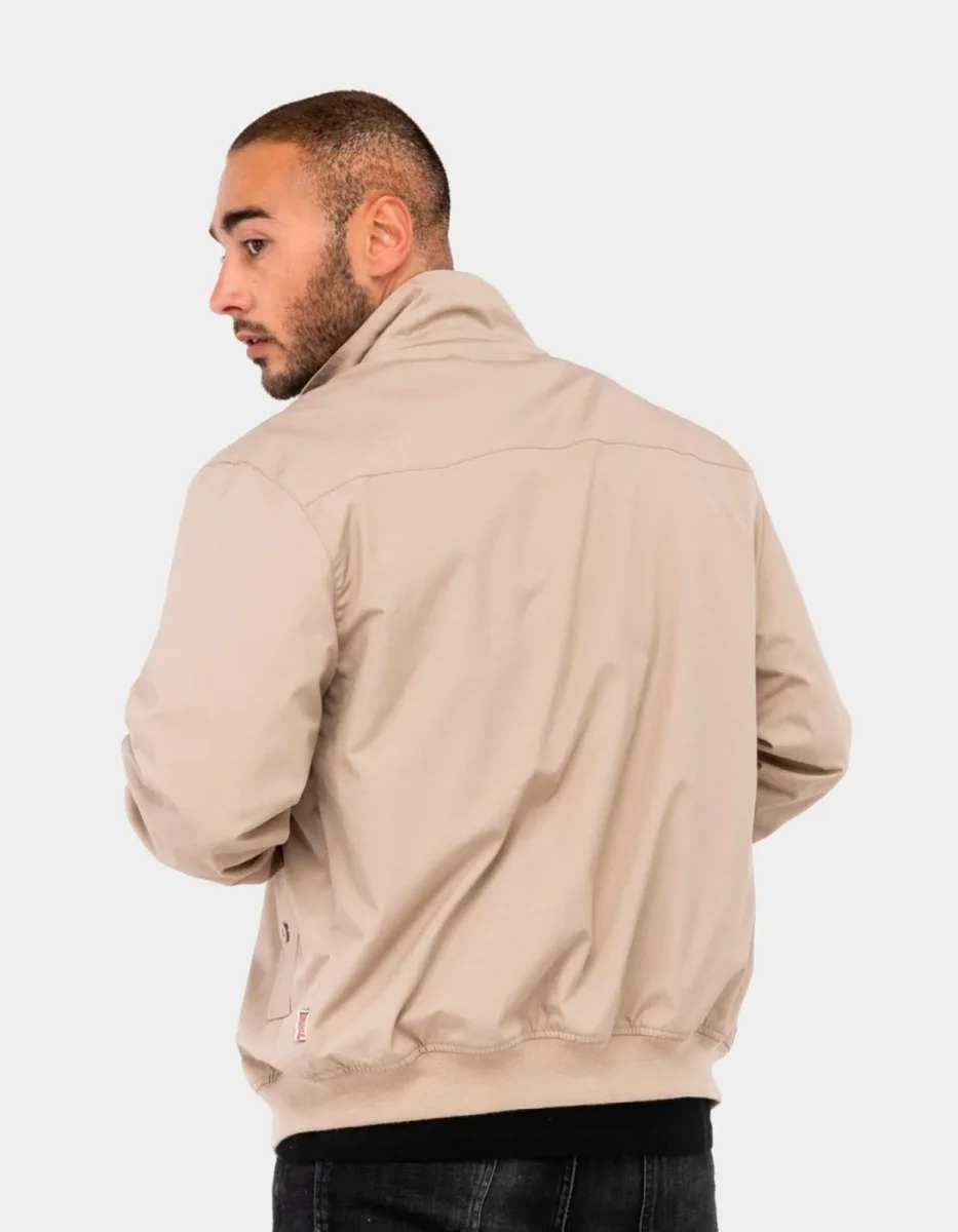 Cazadora LONSDALE HARRINGTON CLASSIC - Sand/Black Tartan - Imagen 3