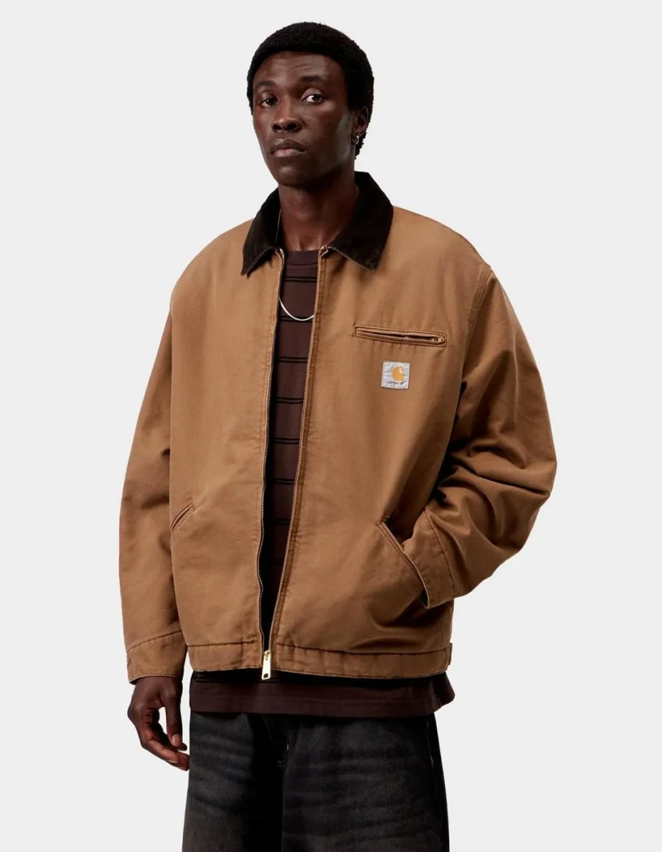 Cazadora CARHARTT WIP OG DETROIT - WIP H Brown / Tobacco - Imagen 5