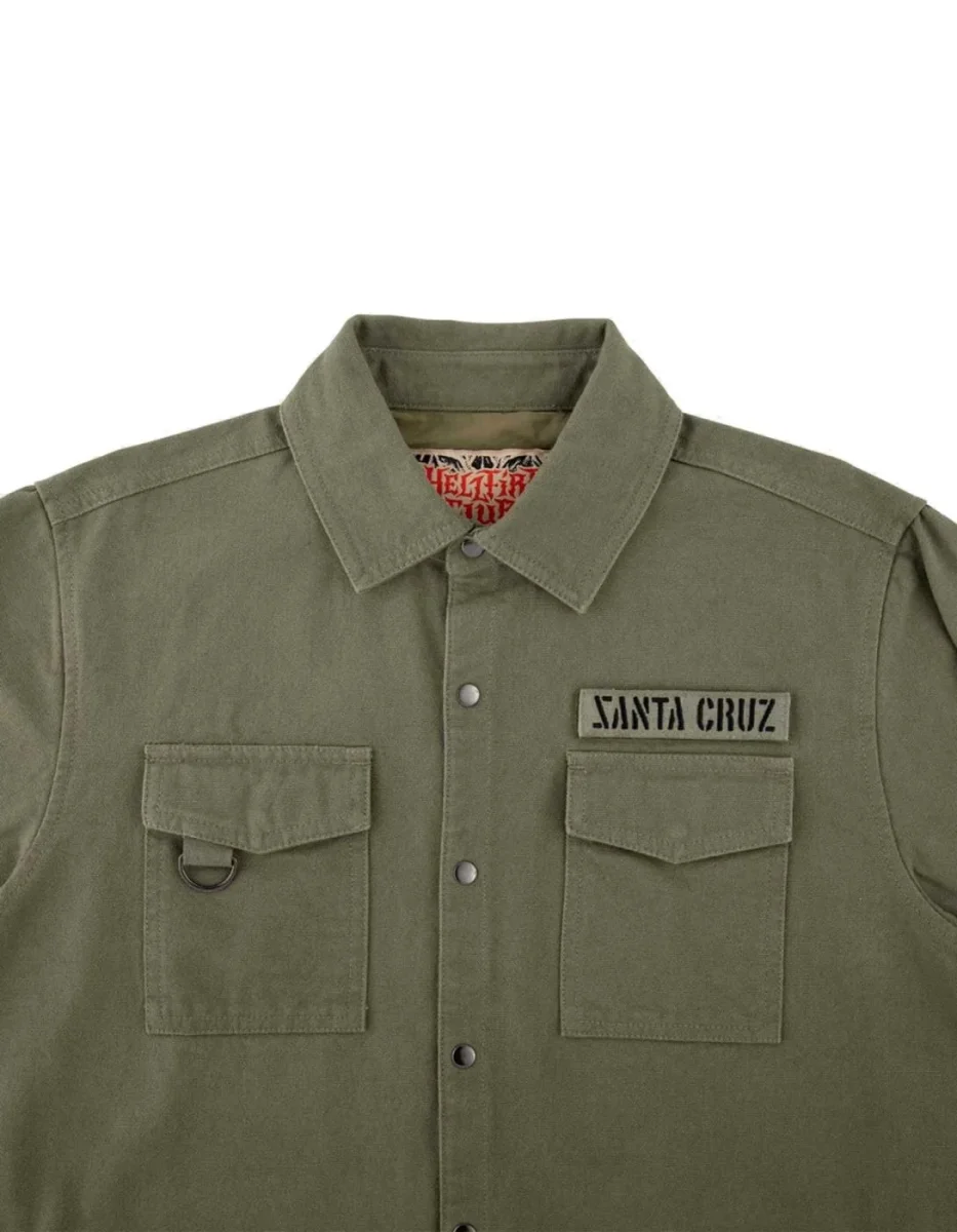 Cazadora SANTA CRUZ X STRANGER THINGS CRAWL UTILIT - Imagen 5