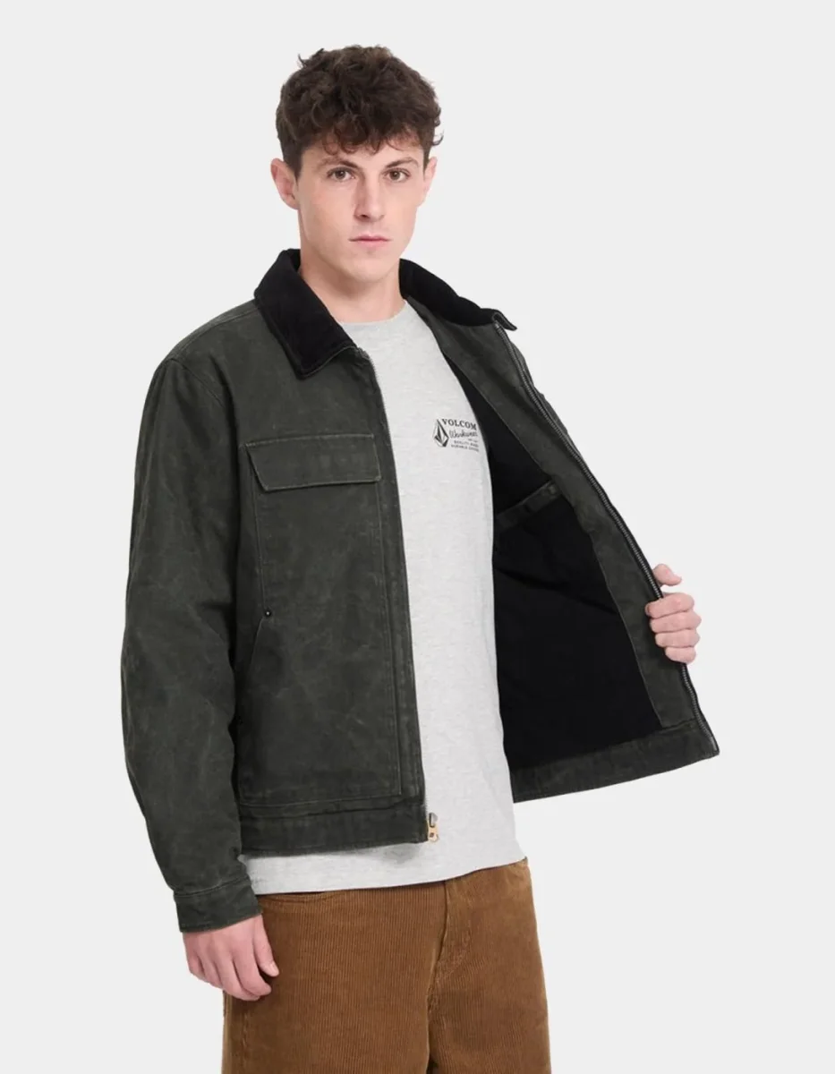 Cazadora VOLCOM HEAVYDUST - Rinsed Black - Imagen 4