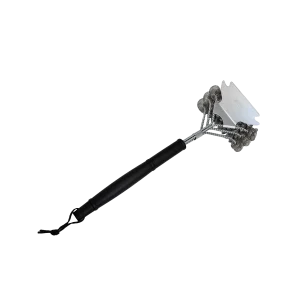 Cepillo Limpia Parrillas con Raspador