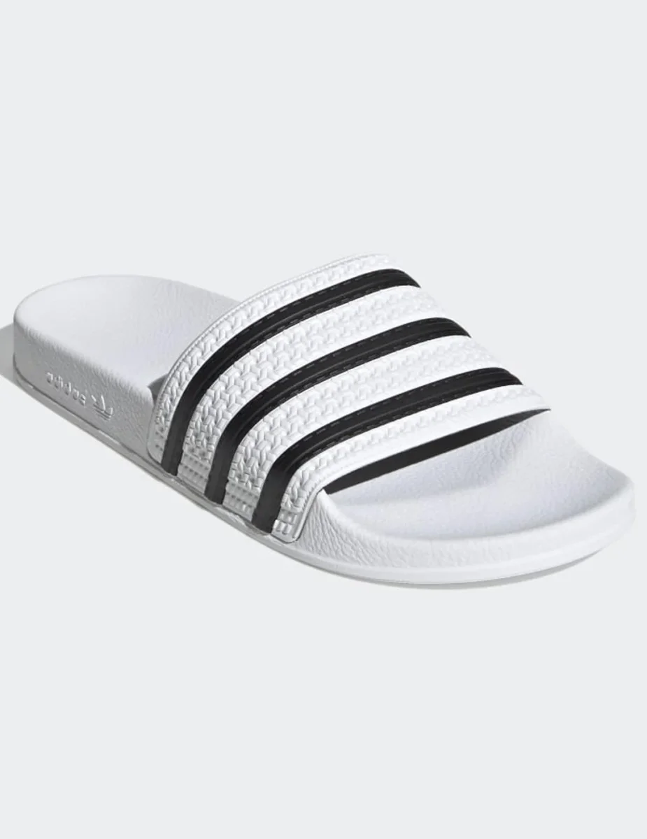 Chanclas ADILETTE - White/Black