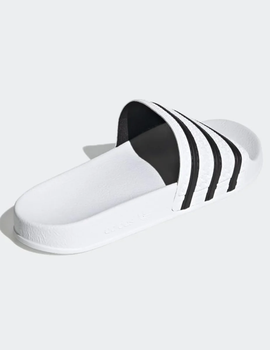 Chanclas ADILETTE - White/Black - Imagen 5