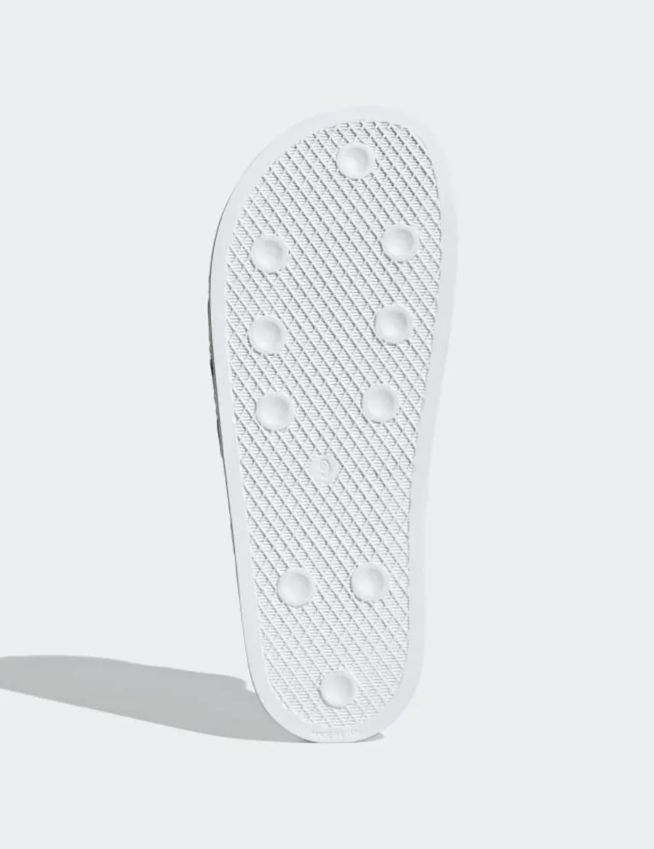 Chanclas ADILETTE - White/Black - Imagen 7