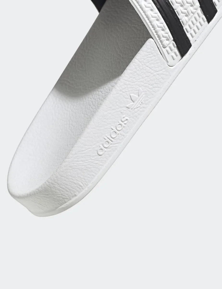 Chanclas ADILETTE - White/Black - Imagen 9