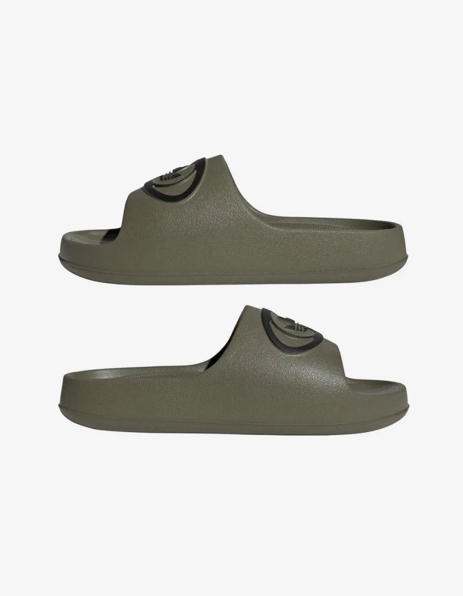 Chanclas ADILETTE - Olive Strata/Black - Imagen 4