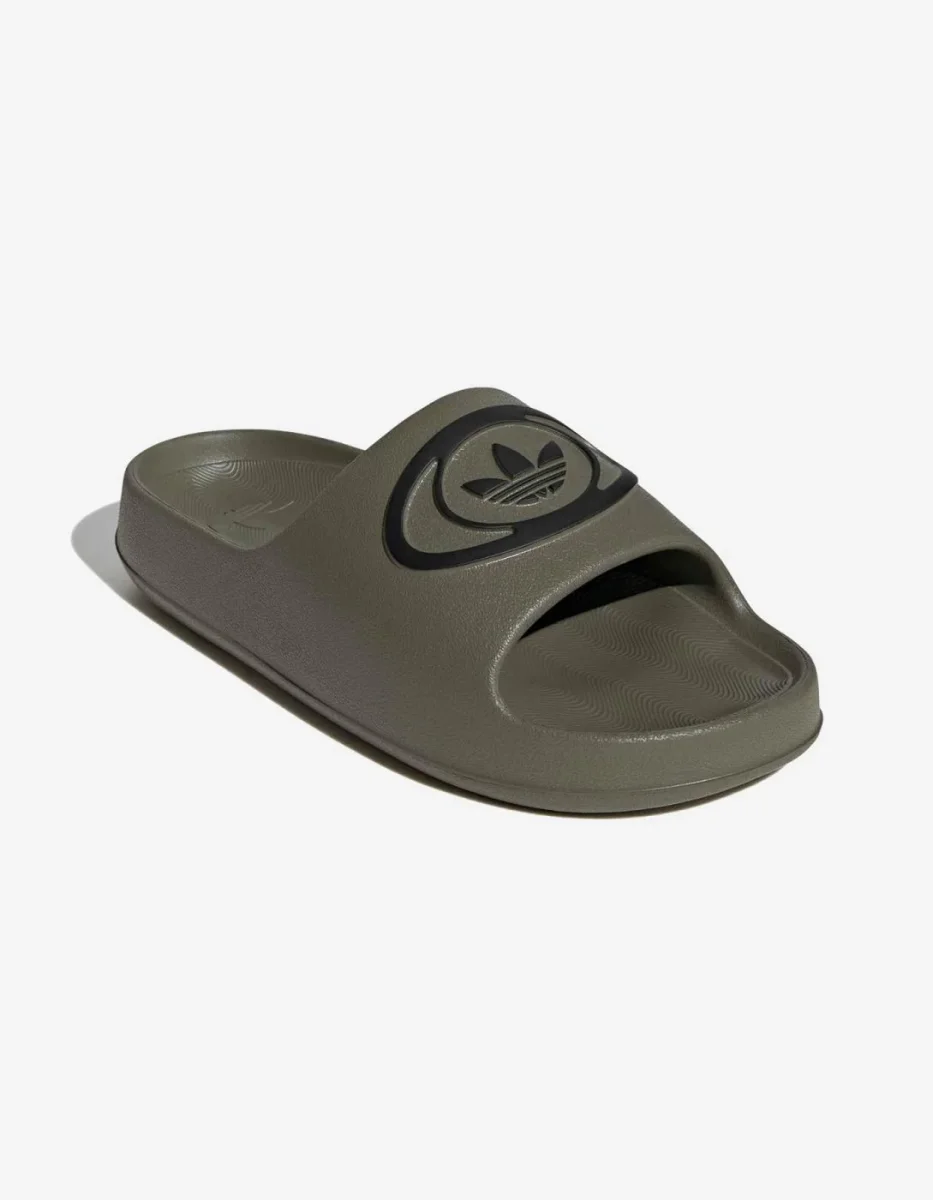 Chanclas ADILETTE - Olive Strata/Black - Imagen 8
