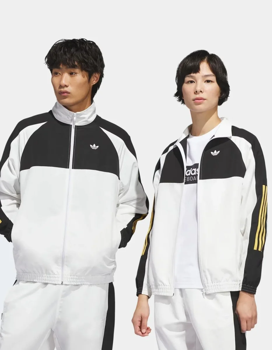 Chaqueta ADIDAS GATSELE TRK - Blabas/Blanco/Negro - Imagen 6