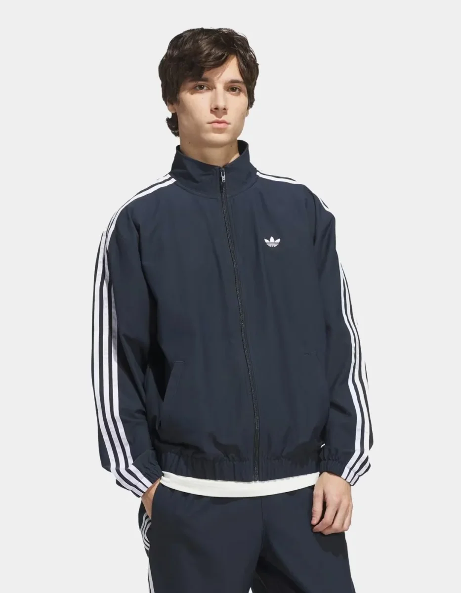 Chaqueta ADIDAS SUPERFIRE TK - Aurora Ink/White - Imagen 2