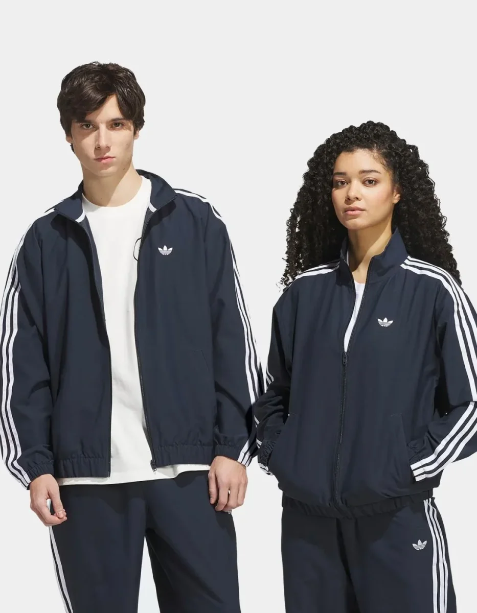 Chaqueta ADIDAS SUPERFIRE TK - Aurora Ink/White - Imagen 6