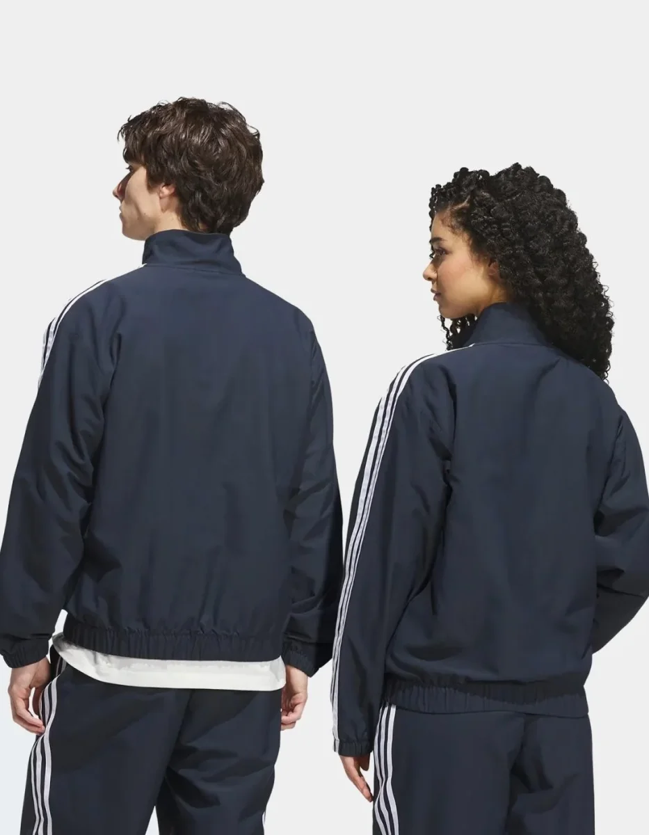 Chaqueta ADIDAS SUPERFIRE TK - Aurora Ink/White - Imagen 7